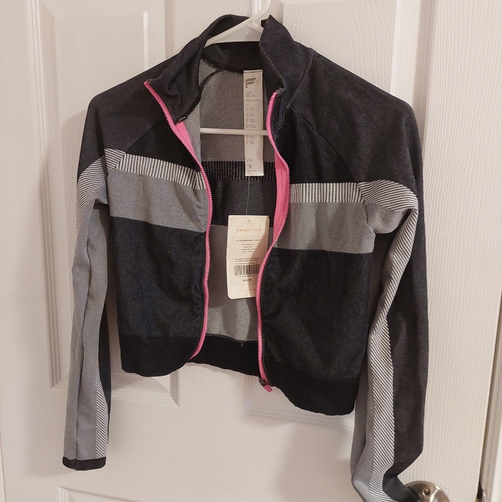 Tory Cropped Seamless Jacket